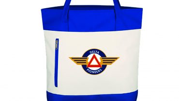 WELLS PRINTING Beat Navy Clear Tote Bag