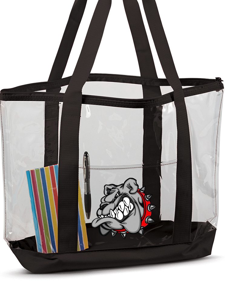 Extra Large Clear Vinyl Project Tote Bag